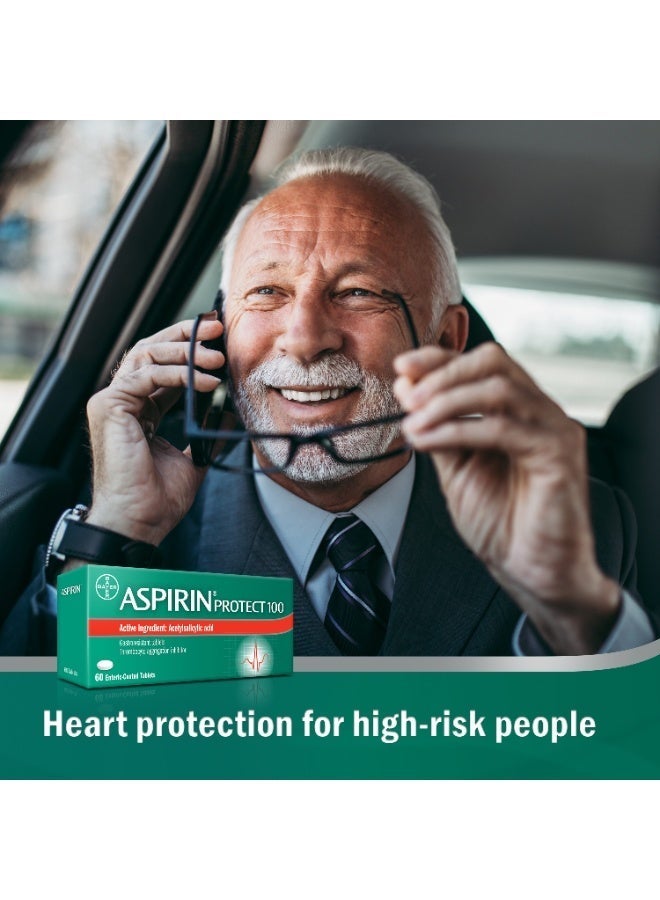 ASPIRIN Pack Of 2 Aspirin Protect 100 mg 60 Tablet - Image 3